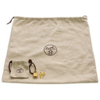 Hermes Picotin Lock MM Taurillon Clemence Gold Handbag Nata Ivory — view 8
