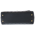 Chanel Coco Handle 29 Top Caviar Leather 2-Way Hand Chain Shoulder Bag Gold — view 4