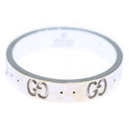 Gucci Icon 18k White Gold Ring