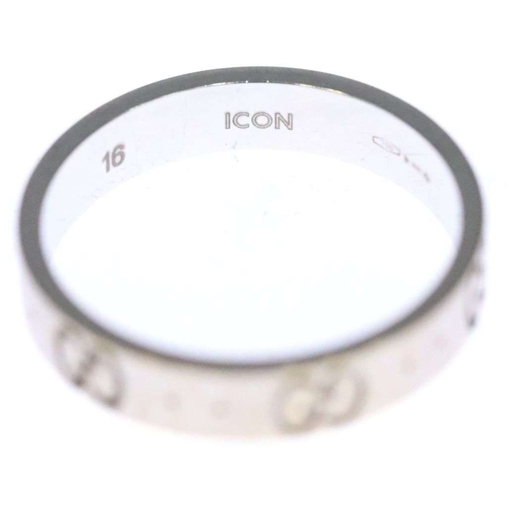 Gucci Icon 18k White Gold Ring — view 6