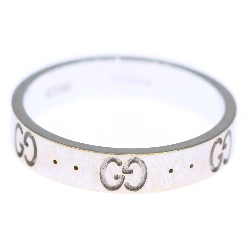 Gucci Icon 18k White Gold Ring — view 4