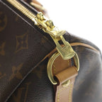 Louis Vuitton Monogram Speedy Bandouliere 30 Hand Mini Boston Shoulder Bag Brown — view 6