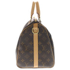 Louis Vuitton Monogram Speedy Bandouliere 30 Hand Mini Boston Shoulder Bag Brown — view 3