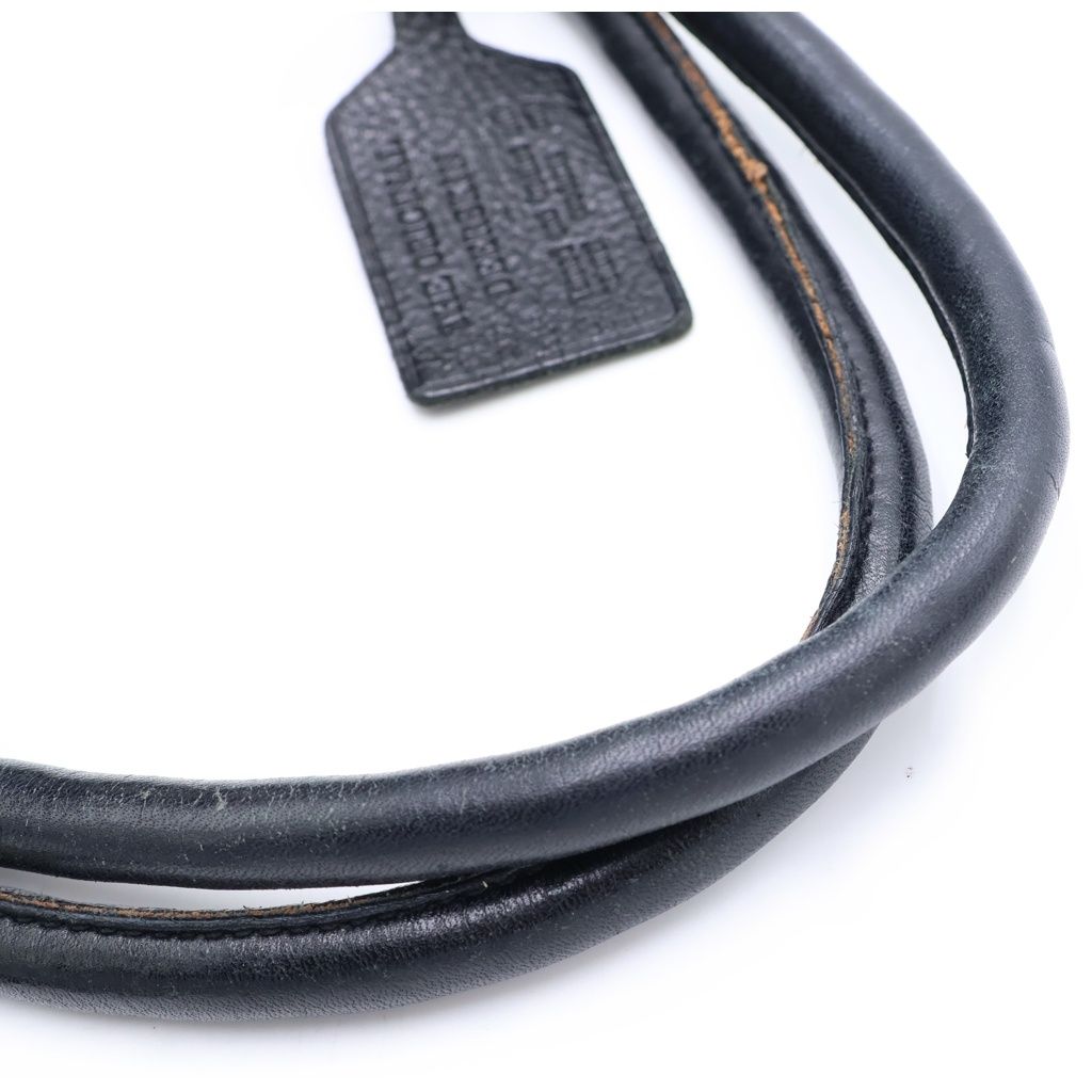 Prada Logo 2-Way Leather Shoulder Bag Black — view 7