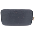 Louis Vuitton Epi Alma PM Handbag Black Noir Leather Gold — view 4