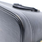 Louis Vuitton Epi Alma PM Handbag Black Noir Leather Gold — view 5