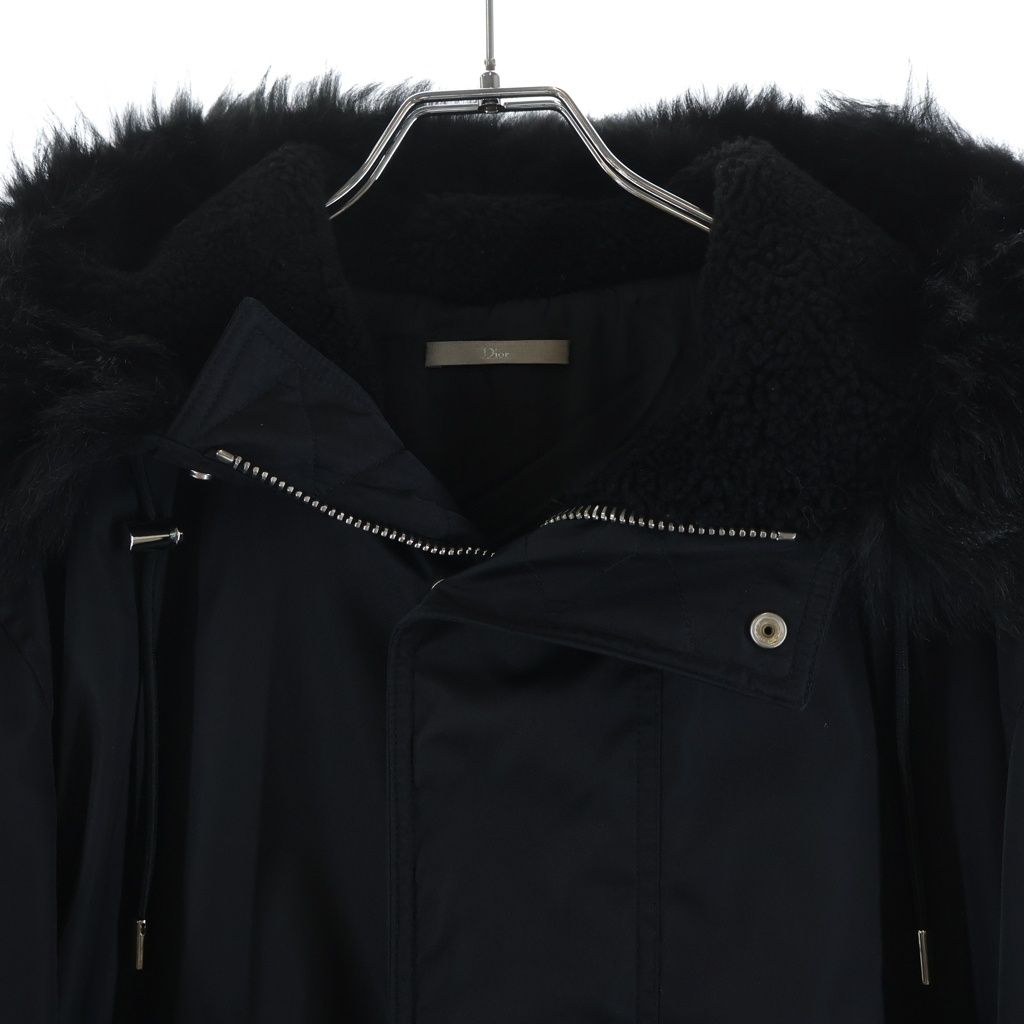 Dior Homme Mod Coat Black Nylon Cupra 46 — view 3