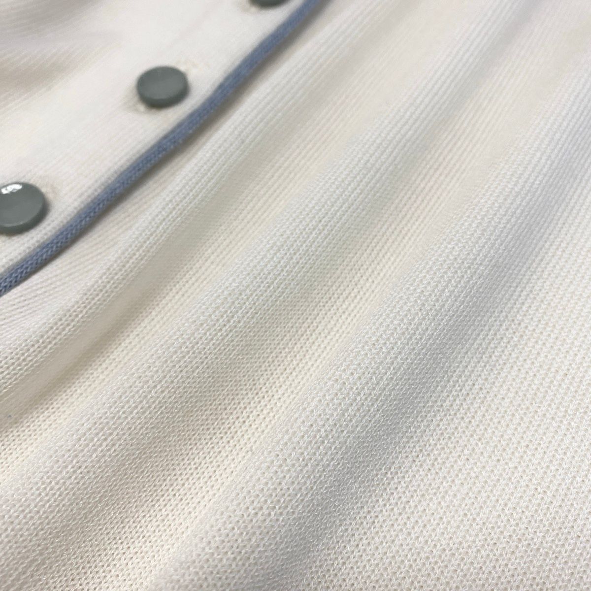 Dior Eg8 Long Sleeve Knit Cardigan CD Logo Bicolor L White — view 6