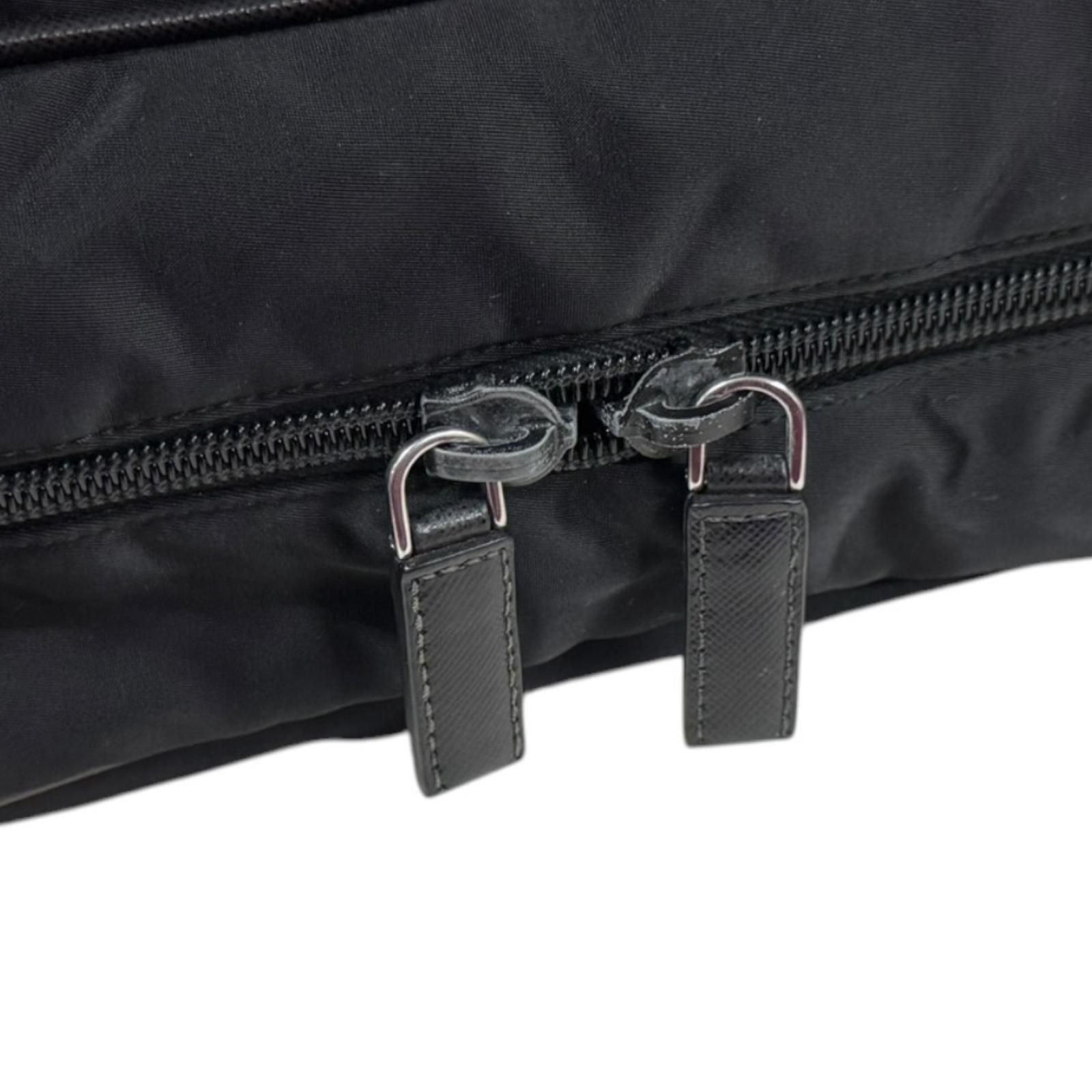 Prada Shoulder Bag Nylon Black — view 9