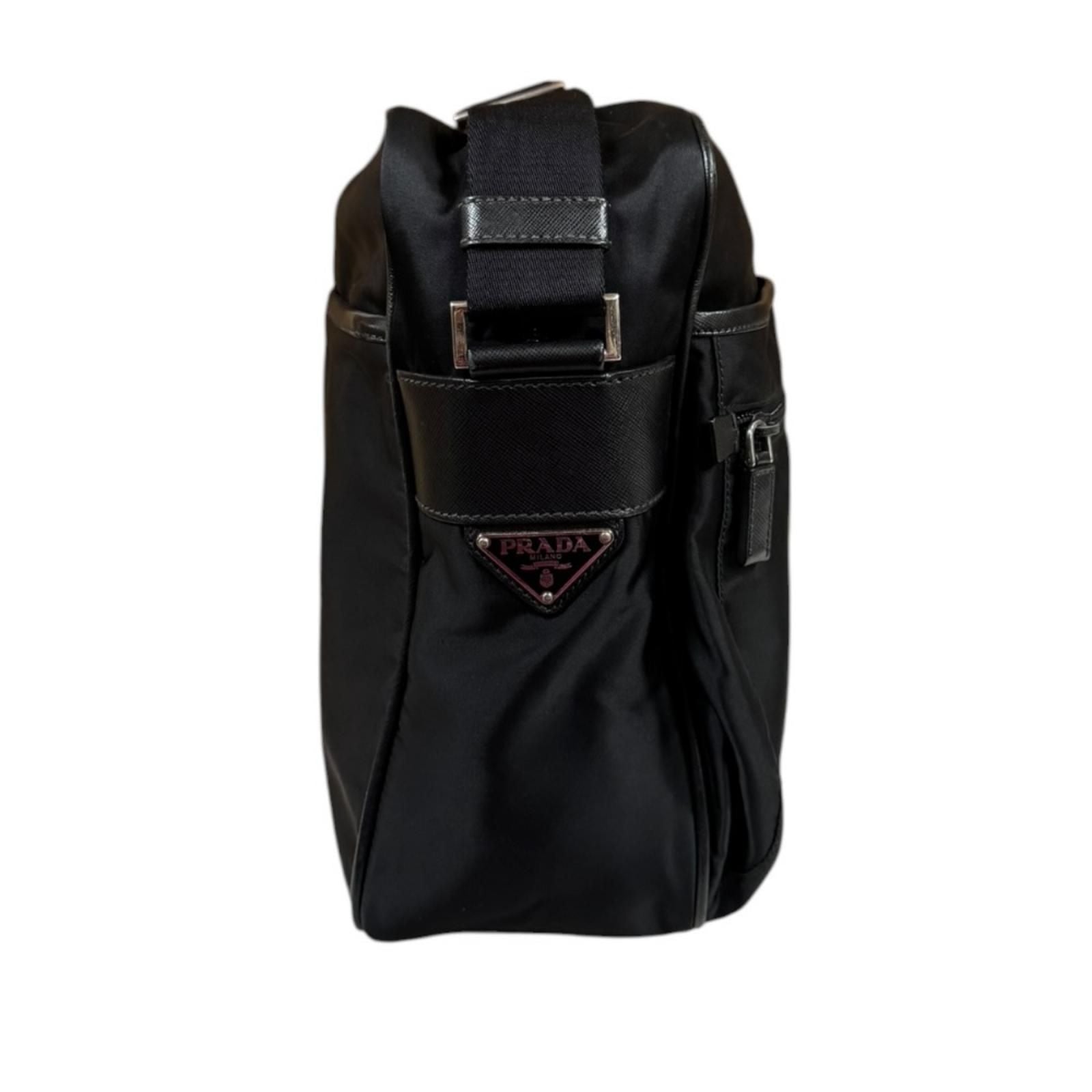 Prada Shoulder Bag Nylon Black — view 4
