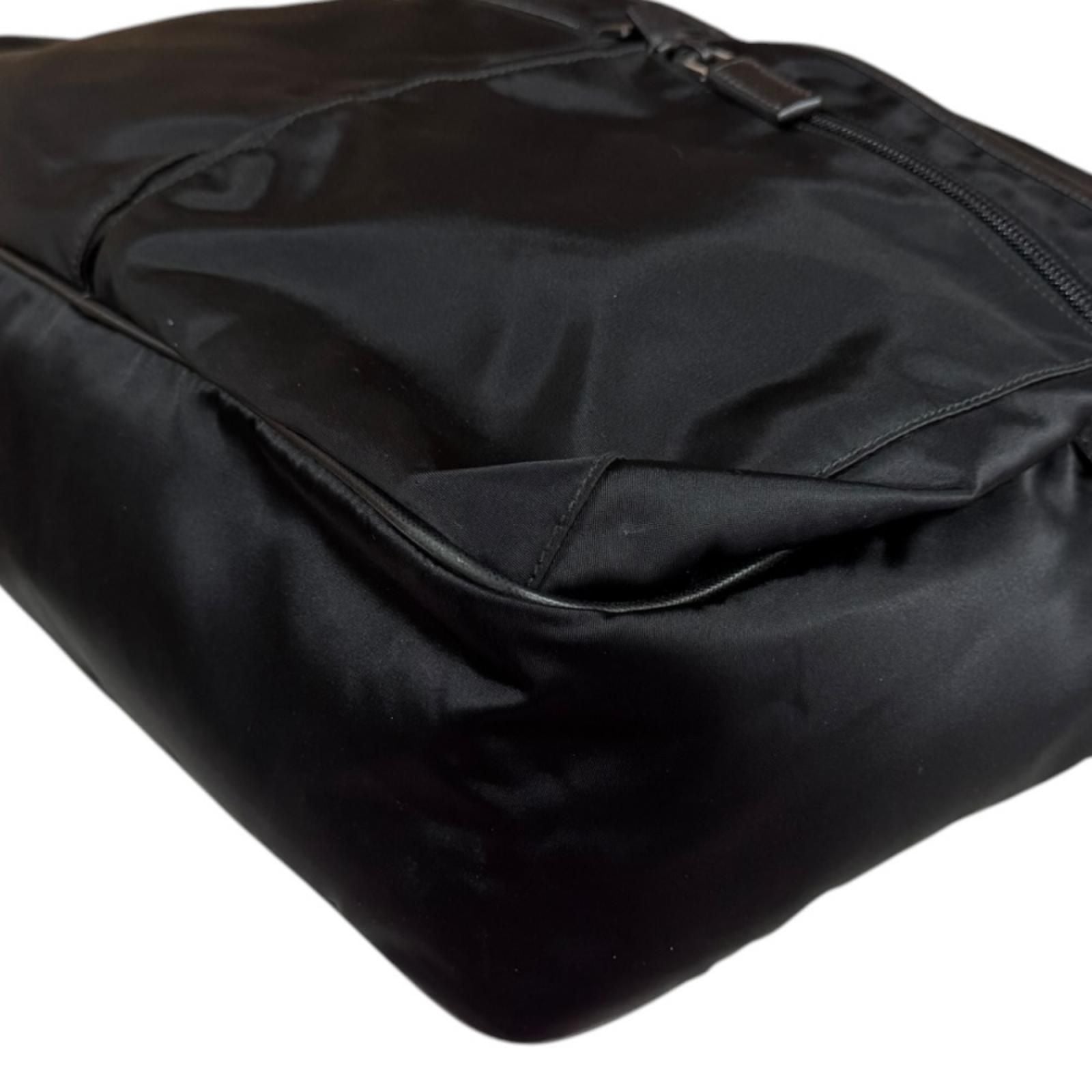 Prada Shoulder Bag Nylon Black — view 7