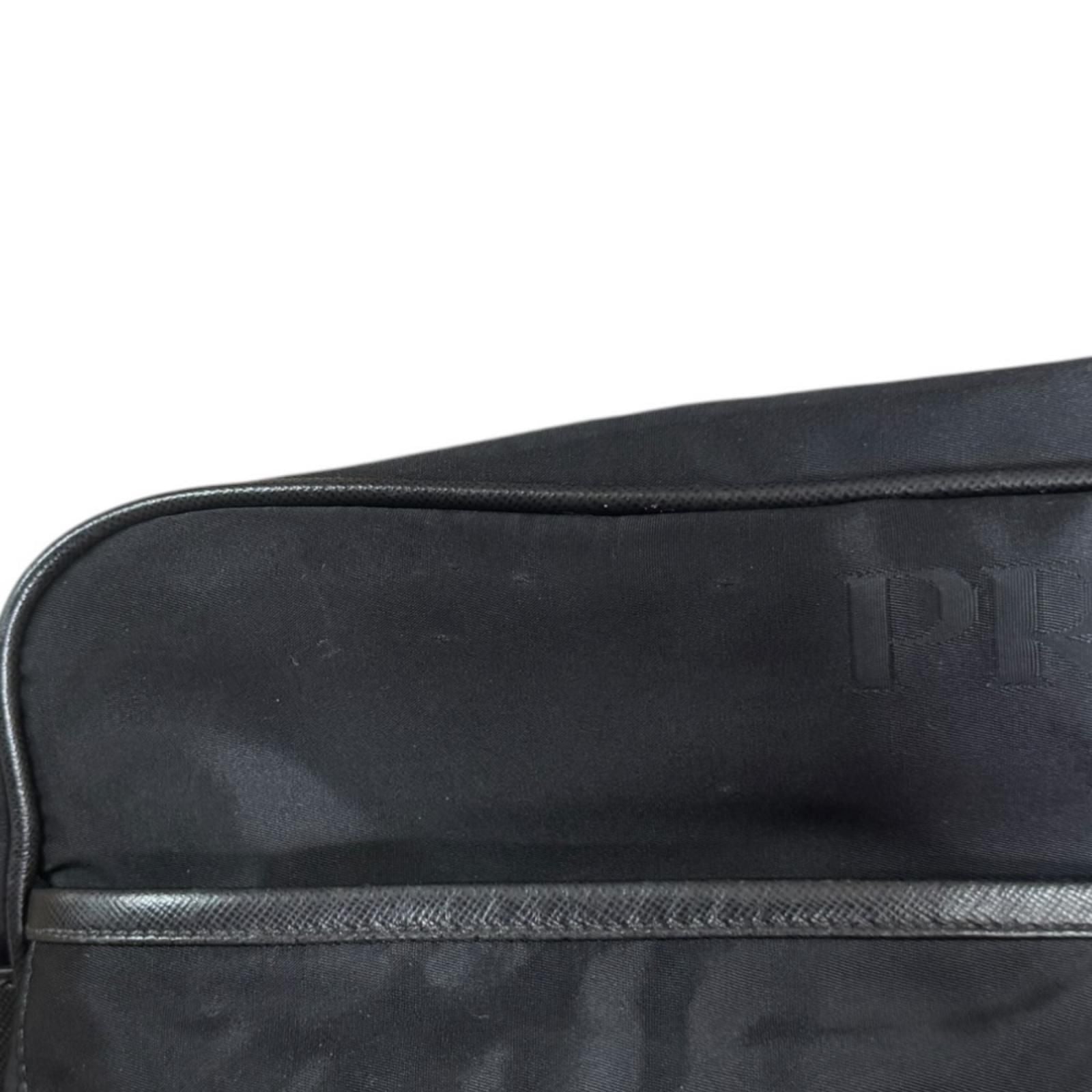 Prada Shoulder Bag Nylon Black — view 8