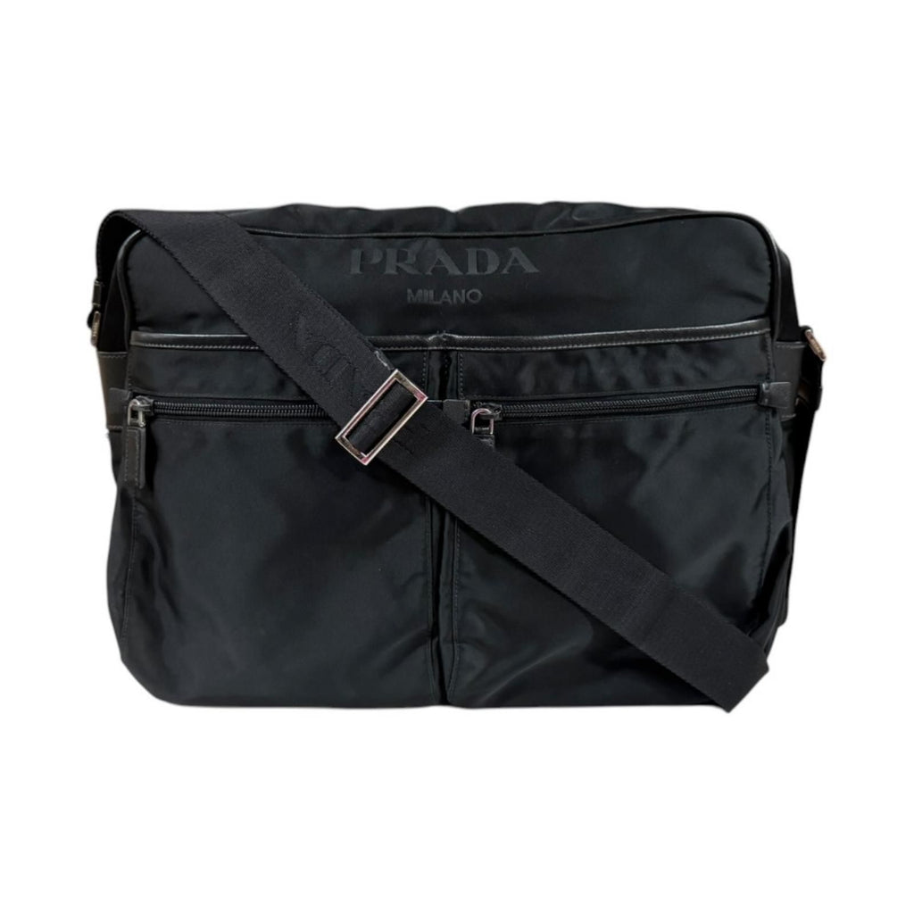 Prada Shoulder Bag Nylon Black