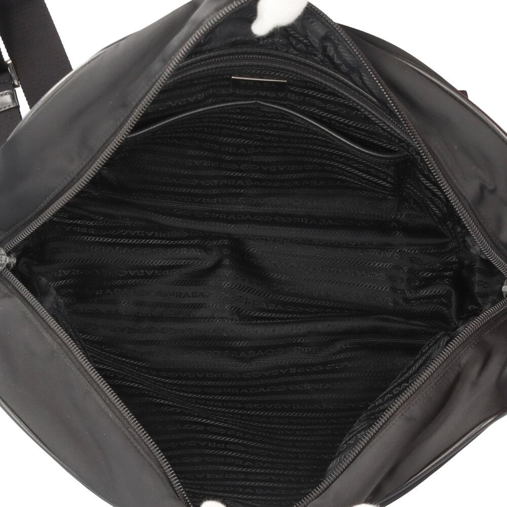 Prada Shoulder Bag Nylon Black — view 6