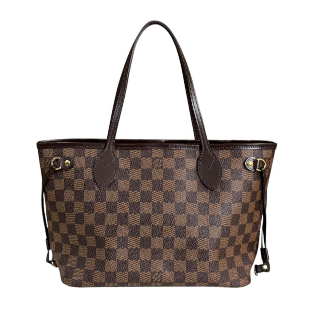 Louis Vuitton Neverfull PM Damier Tote Canvas Brown