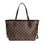 Louis Vuitton Neverfull PM Damier Tote Canvas Brown