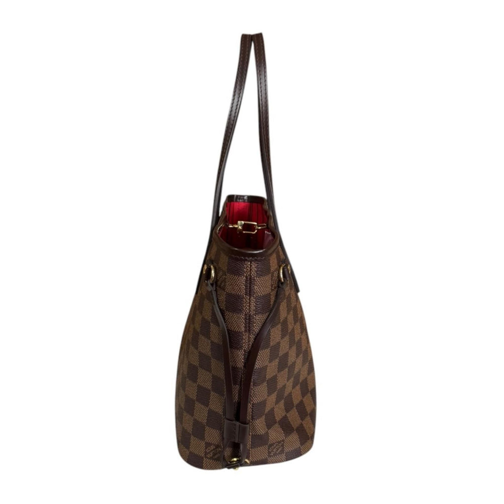 Louis Vuitton Neverfull PM Damier Tote Canvas Brown — view 4