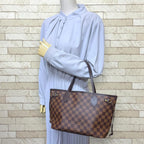 Louis Vuitton Neverfull PM Damier Tote Canvas Brown — view 2