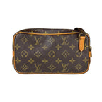 Louis Vuitton Pochette Maroulis Bandouliere Monogram Shoulder Bag Canvas Brown — view 3