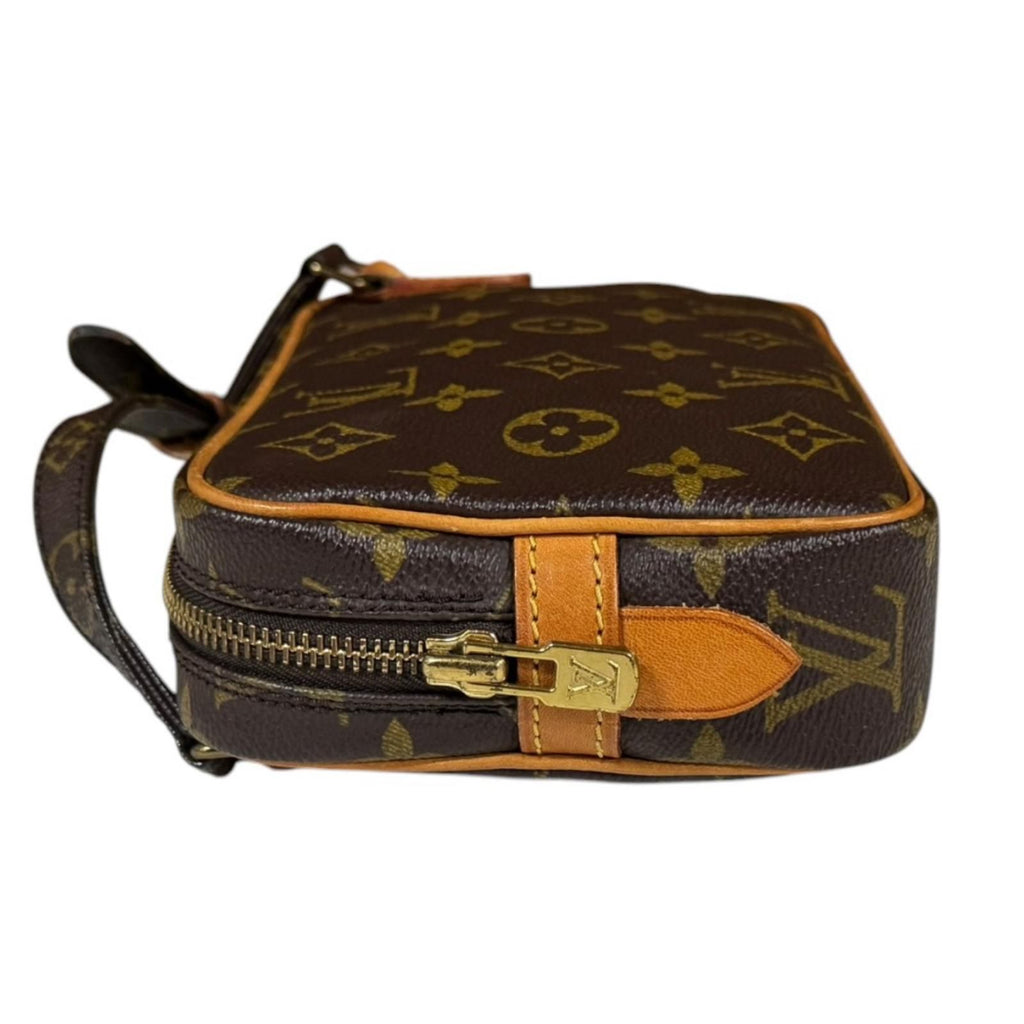 Louis Vuitton Pochette Maroulis Bandouliere Monogram Shoulder Bag Canvas Brown — view 4