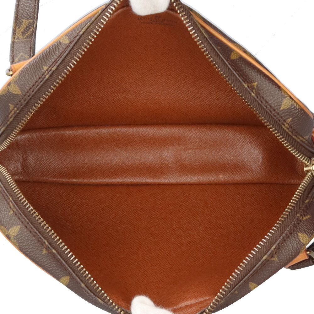 Louis Vuitton Pochette Maroulis Bandouliere Monogram Shoulder Bag Canvas Brown — view 6