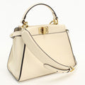 Fendi 2-Way Peekaboo Mini Fidue Handbag Calf