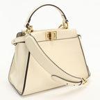 Fendi 2-Way Peekaboo Mini Fidue Handbag Calf