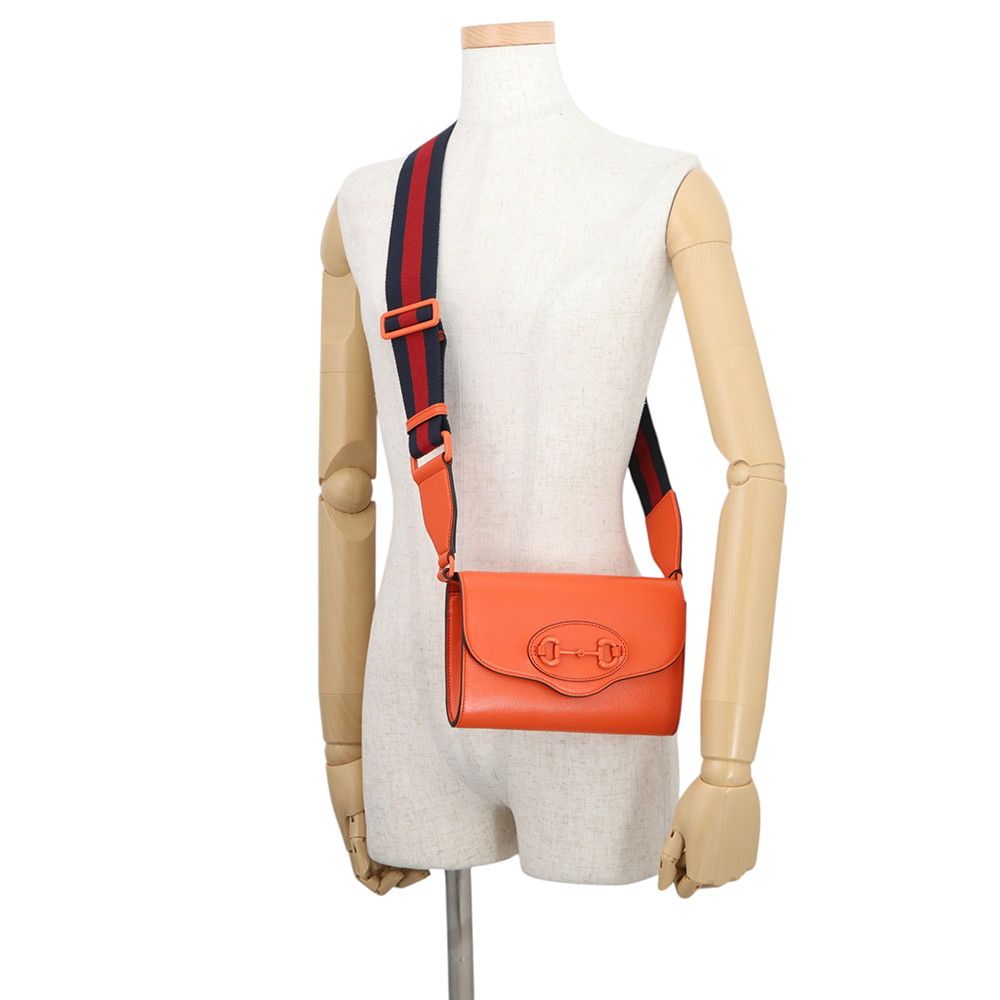 Gucci Shoulder Bag Horsebit Leather 2-Way — view 5