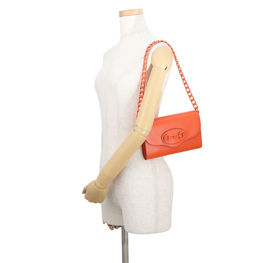 Gucci Shoulder Bag Horsebit Leather 2-Way — view 4