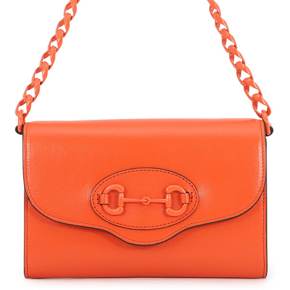 Gucci Shoulder Bag Horsebit Leather 2-Way