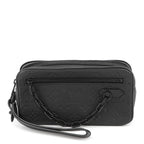 Louis Vuitton Second Bag Monogram Taurillon Pochette Volga Black