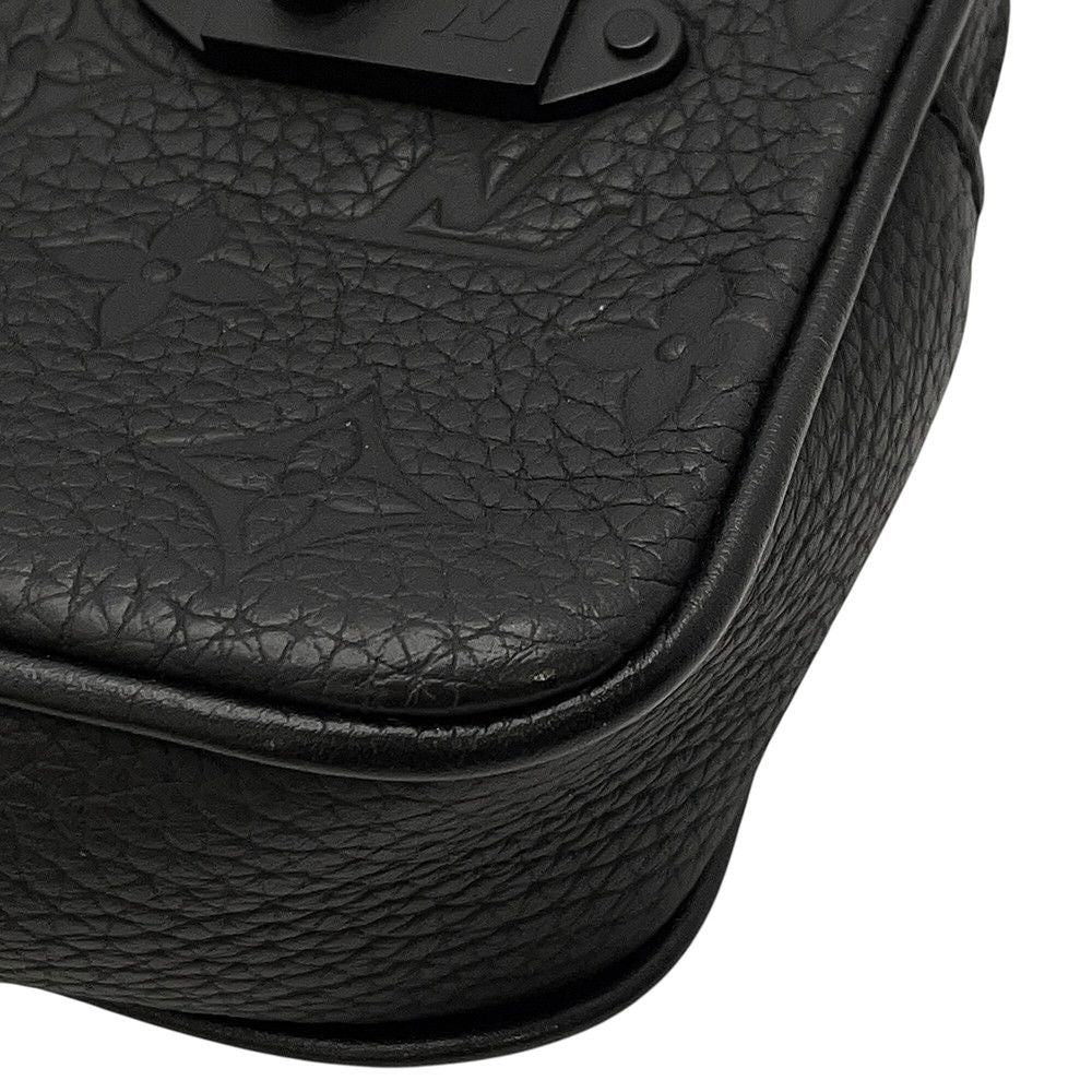 Louis Vuitton Second Bag Monogram Taurillon Pochette Volga Black — view 9