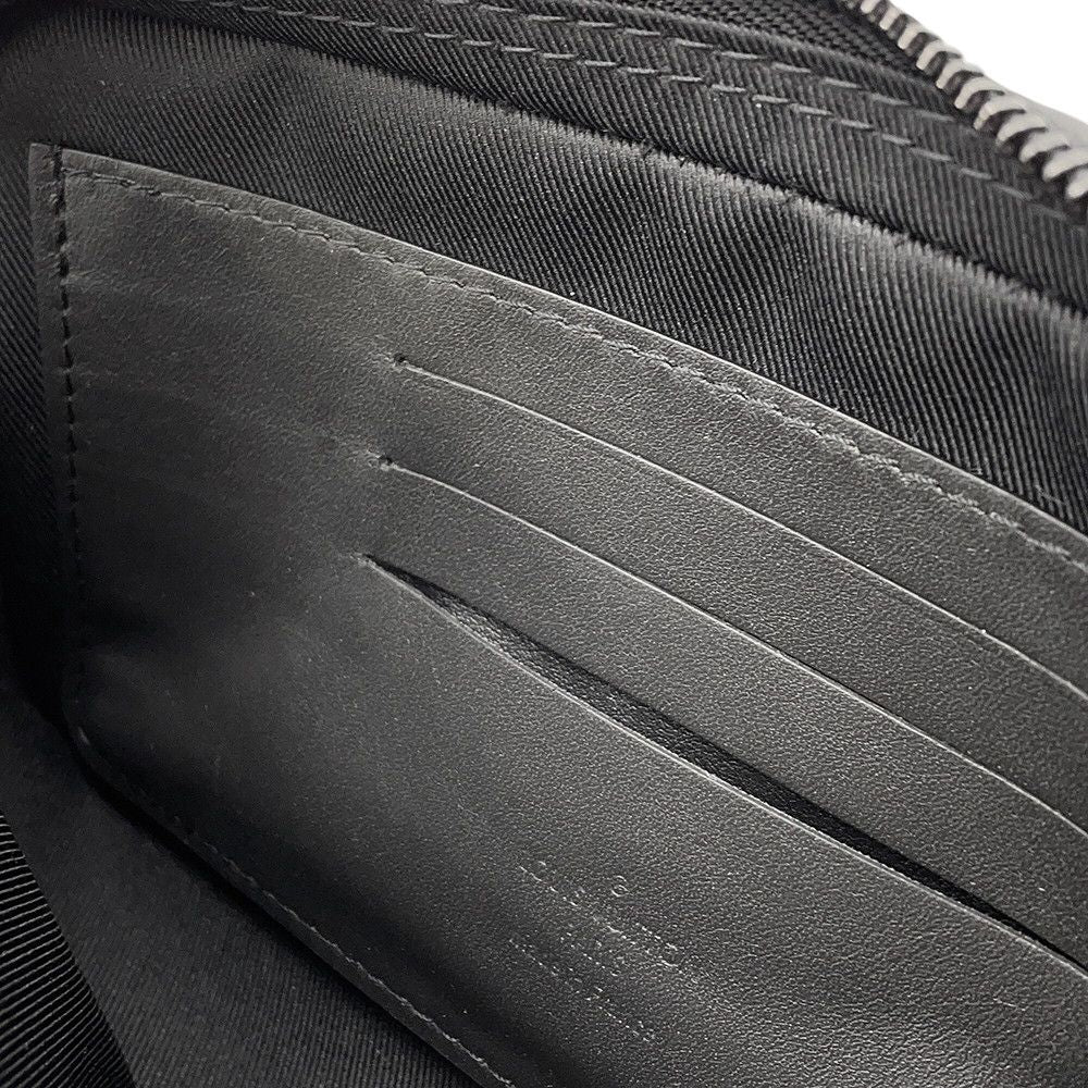 Louis Vuitton Second Bag Monogram Taurillon Pochette Volga Black — view 6