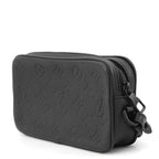 Louis Vuitton Second Bag Monogram Taurillon Pochette Volga Black — view 2