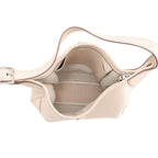 Hermes Shoulder Bag Trim 35 Ivory Silver Taurillon Clemence — view 5