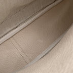 Hermes Shoulder Bag Trim 35 Ivory Silver Taurillon Clemence — view 9