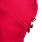 Hermes Pouch Bolide PM Hibiscus Silver Canvas Case — view 9