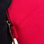 Hermes Pouch Bolide PM Hibiscus Silver Canvas Case — view 8