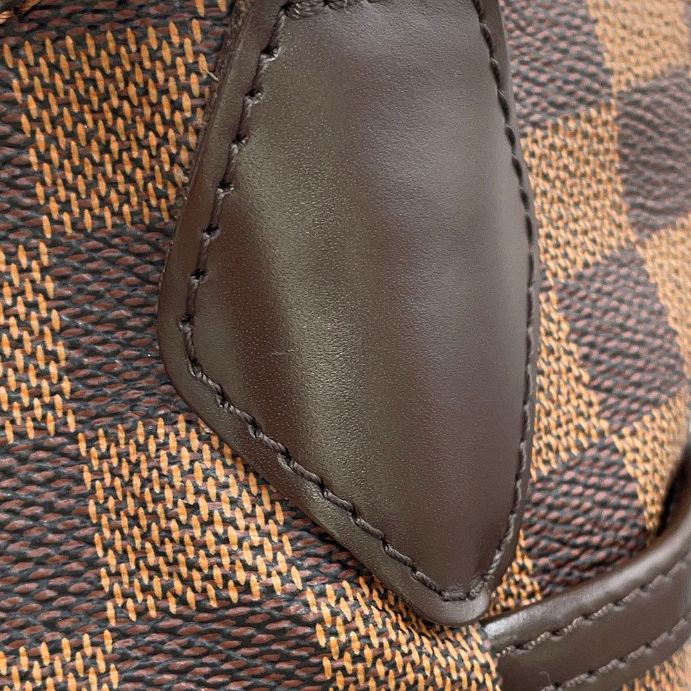 Louis Vuitton Shoulder Bag Damier Ebene Blue Msbeli PM Back — view 8