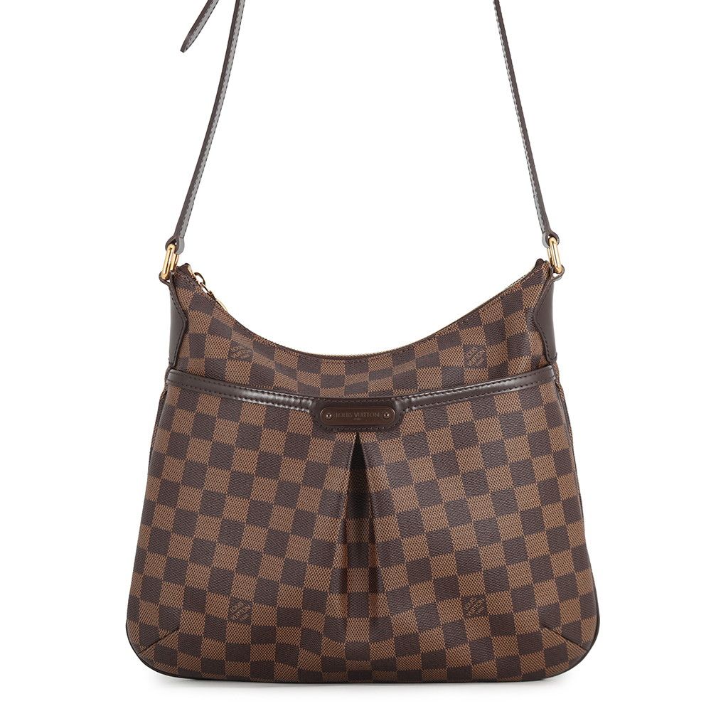Louis Vuitton Shoulder Bag Damier Ebene Blue Msbeli PM Back