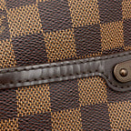 Louis Vuitton Shoulder Bag Damier Ebene Blue Msbeli PM Back — view 7