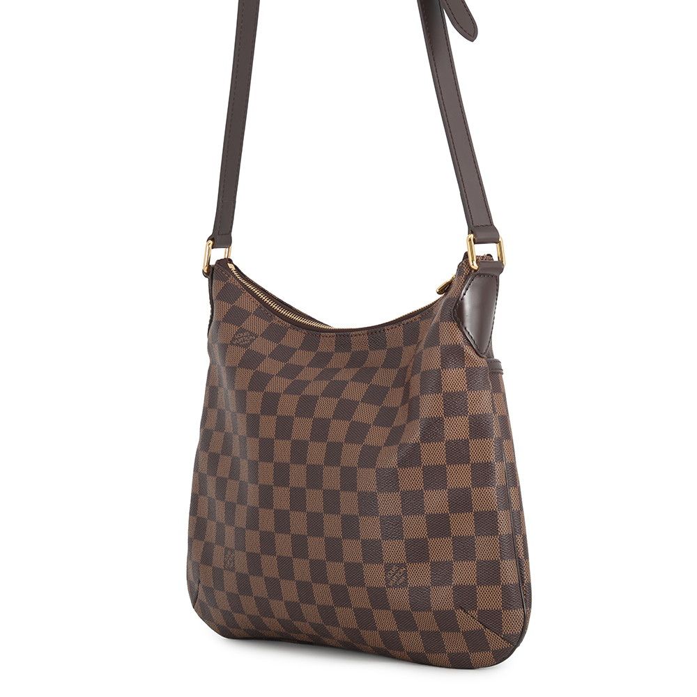 Louis Vuitton Shoulder Bag Damier Ebene Blue Msbeli PM Back — view 2