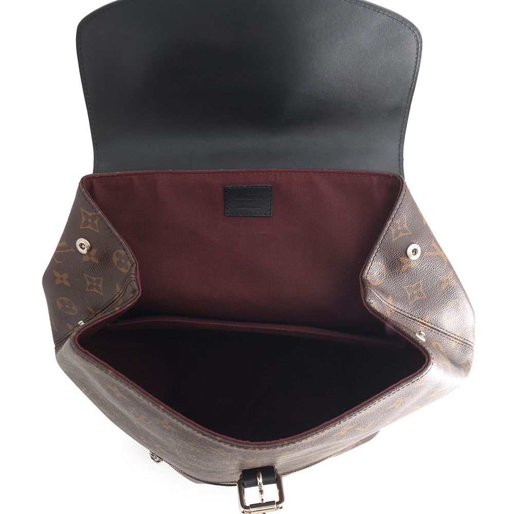 Louis Vuitton Backpack Monogram Macassar Parc Black — view 5