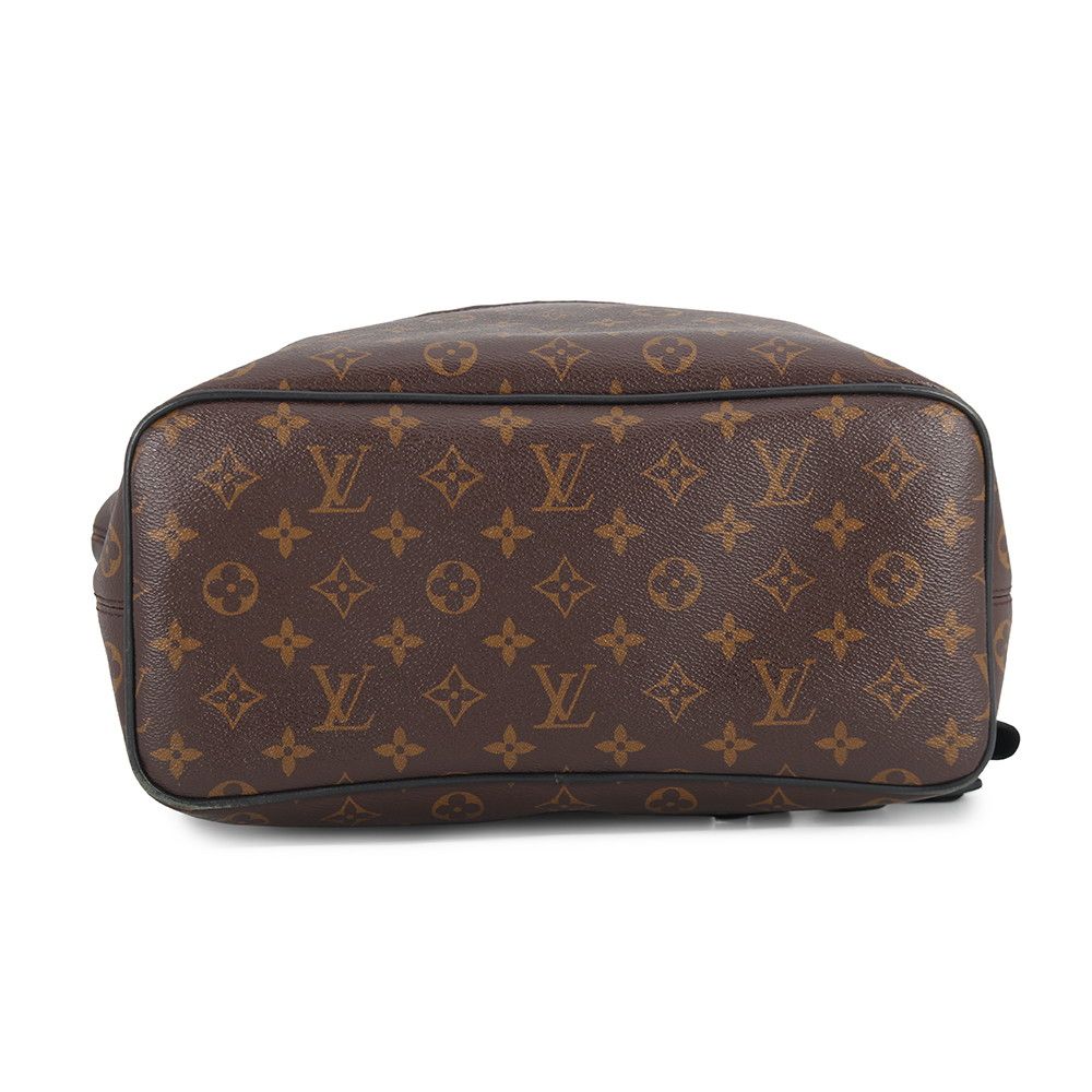 Louis Vuitton Backpack Monogram Macassar Parc Black — view 3