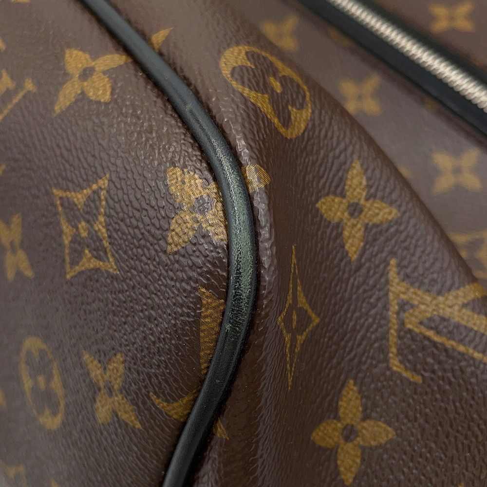 Louis Vuitton Backpack Monogram Macassar Parc Black — view 8