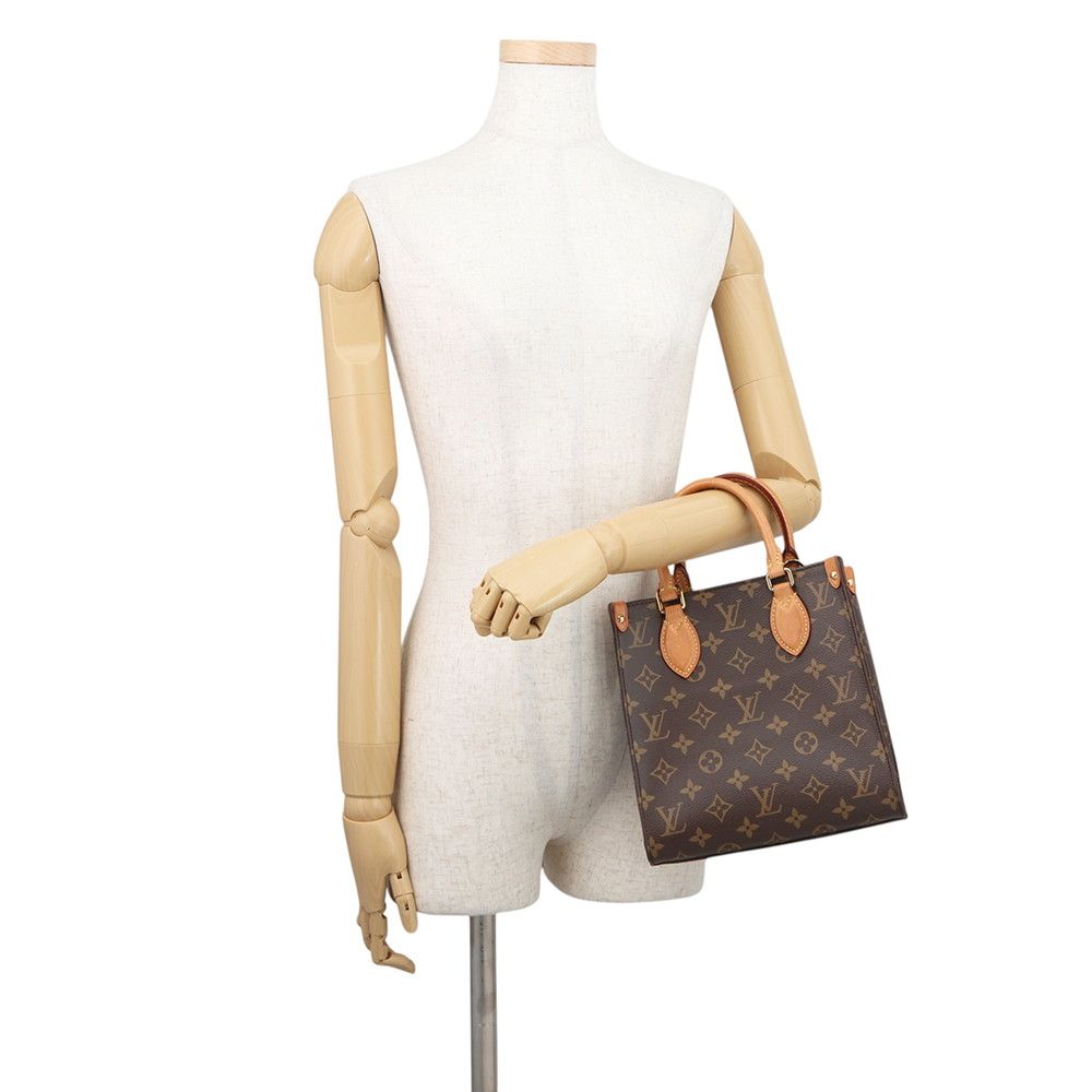 Louis Vuitton Monogram Sac Plat BB 2-Way Shoulder — view 4