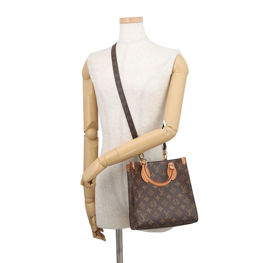 Louis Vuitton Monogram Sac Plat BB 2-Way Shoulder — view 5