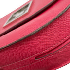 Hermes Shoulder Bag Mosaic Van Quatre Rose Silver Epsom — view 9