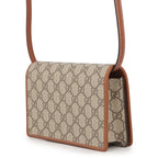 Gucci Shoulder Wallet GG Emblem Supreme Leather — view 2
