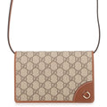 Gucci Shoulder Wallet GG Emblem Supreme Leather